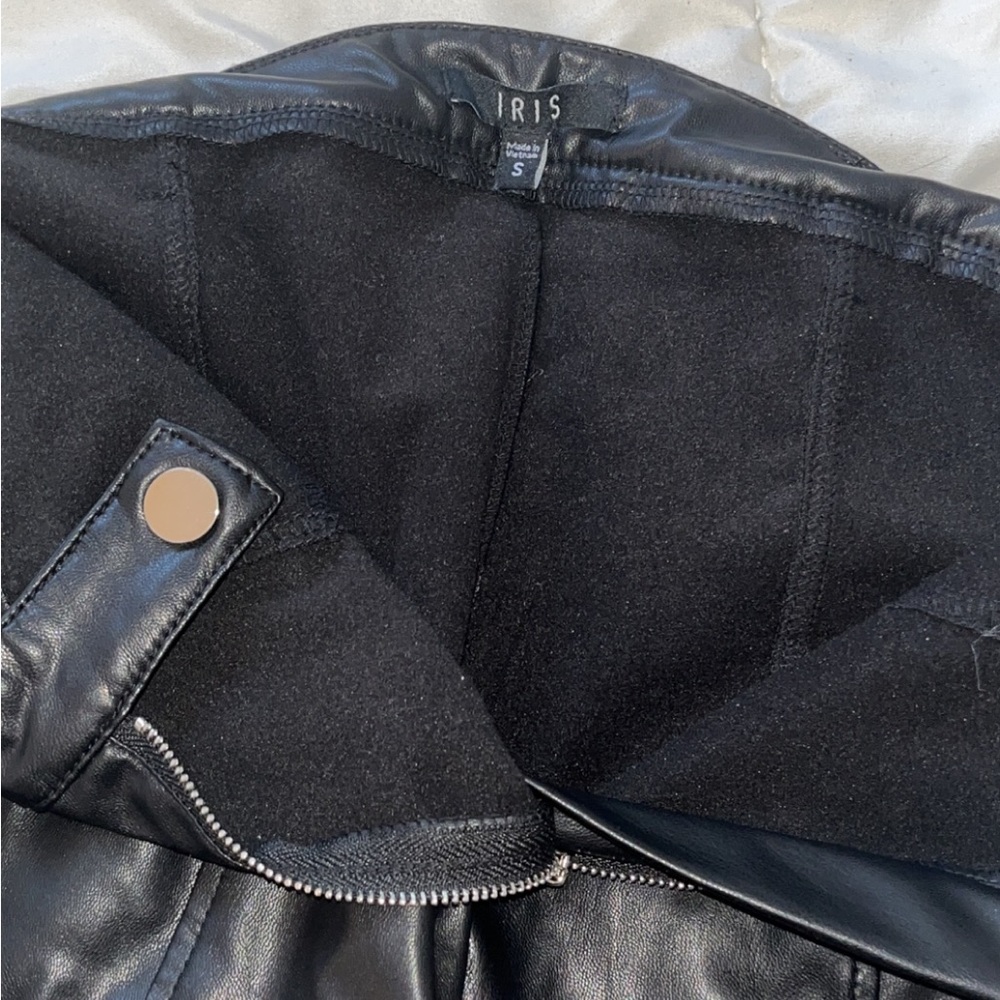 NWOT | Iris Faux Leather Pants - Picture 3 of 3